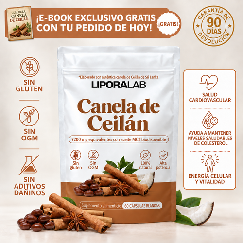 LIPORALAB | SOFTGELS CANELA